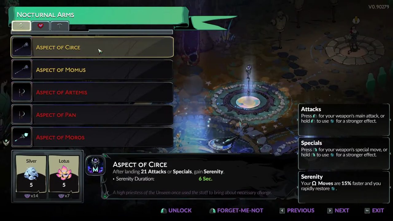 Hades II, Guide, How to Use Weapon Aspects