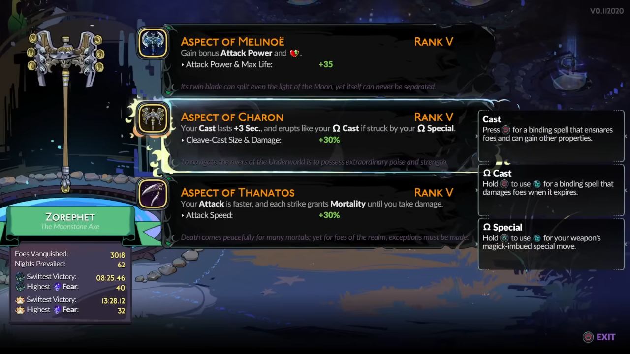 Hades II, Guide, Axe of Charon Build