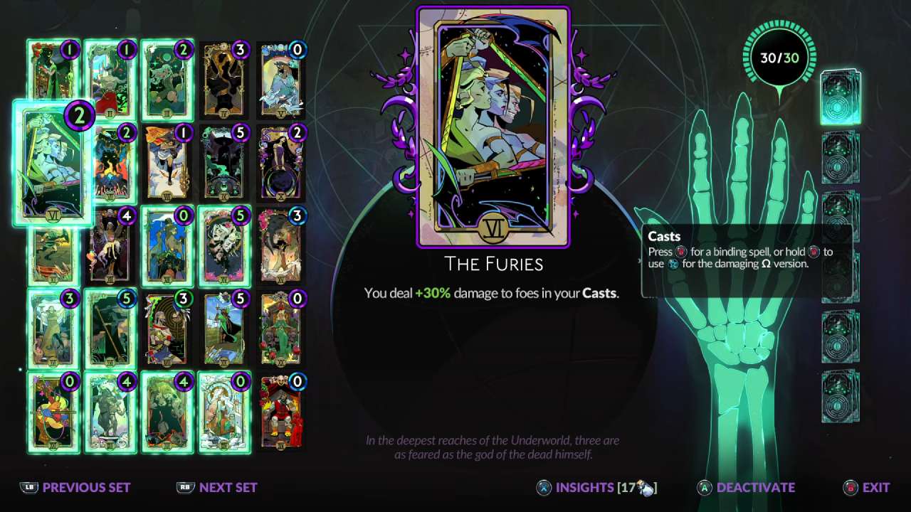 Hades II, Guide, The Best Arcana Cards
