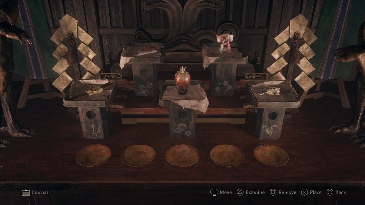 Silent Hill f, Guide, How to Solve Altar Puzzle