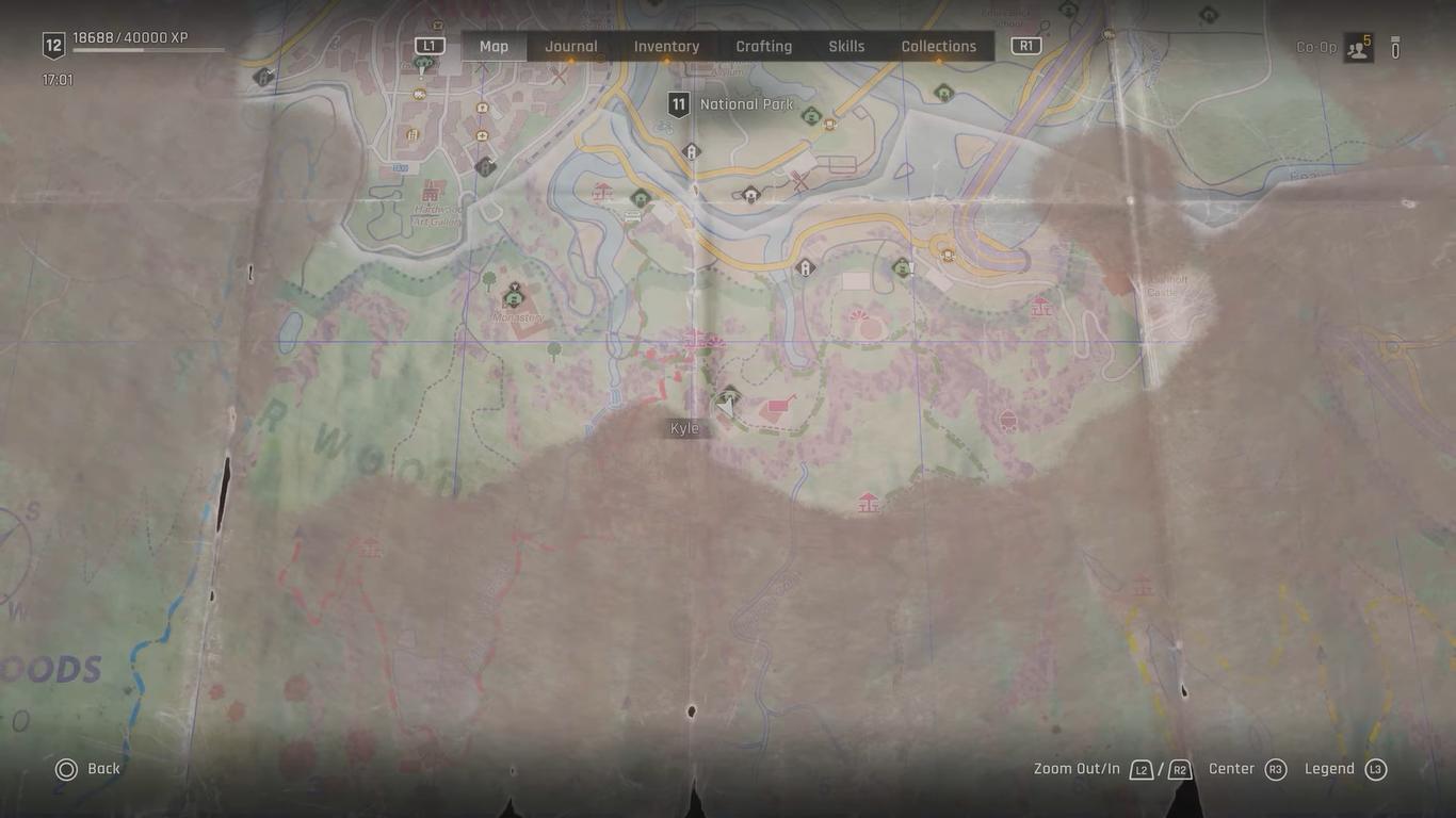 Dying Light: The Beast, How to Solve A1 Treasure Map, PC, Screenshot, Gameplay, NoobFeed