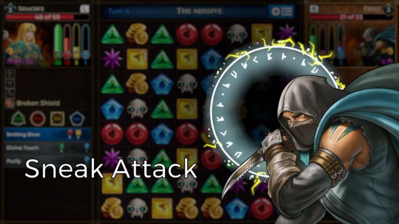Puzzle Quest: Immortal, PC, Gameplay, Best Weapons & Trinkets (How To Get & Use), Screenshot, NoobFeed