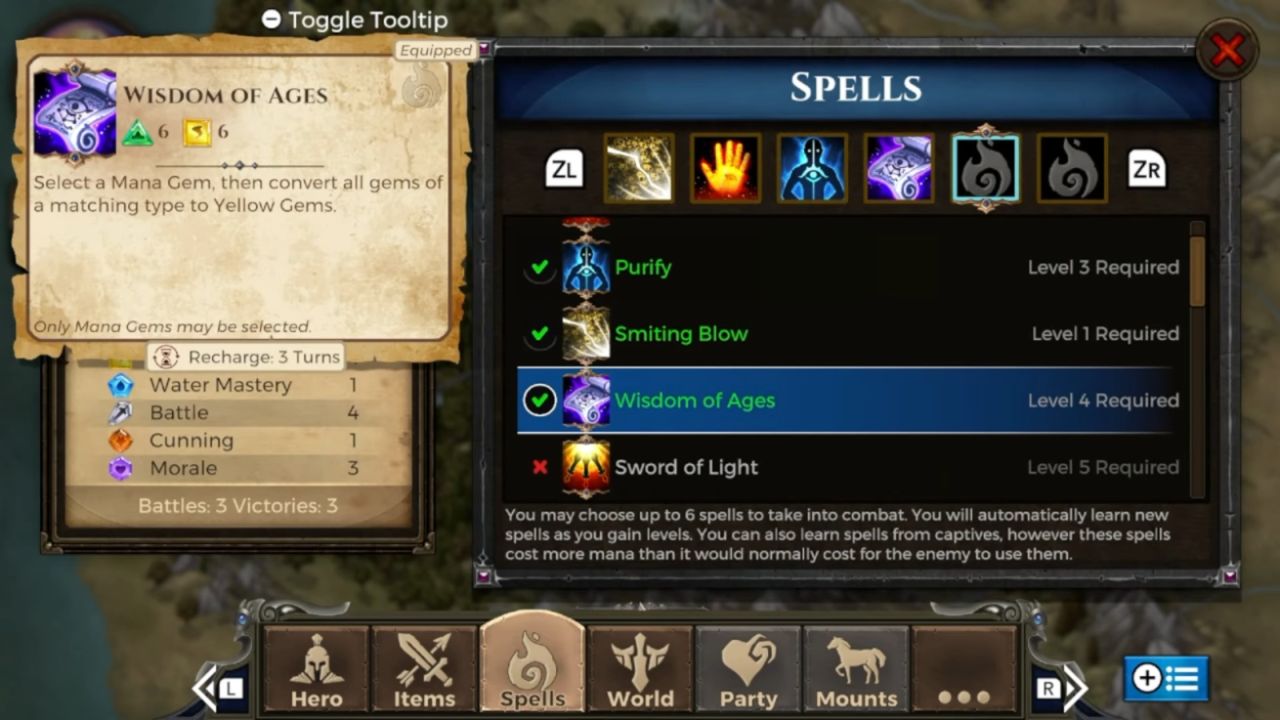 Puzzle Quest: Immortal, PC, Gameplay, Elementalist Spells, Tier List & Best Build Tips, Screenshot, NoobFeed