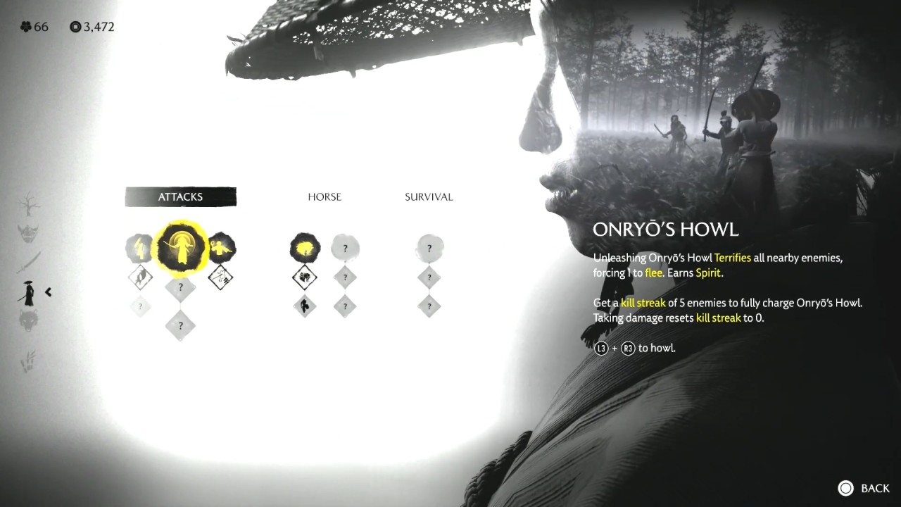 Ghost of Yōtei, Guide, How to Use Onryō’s Howl
