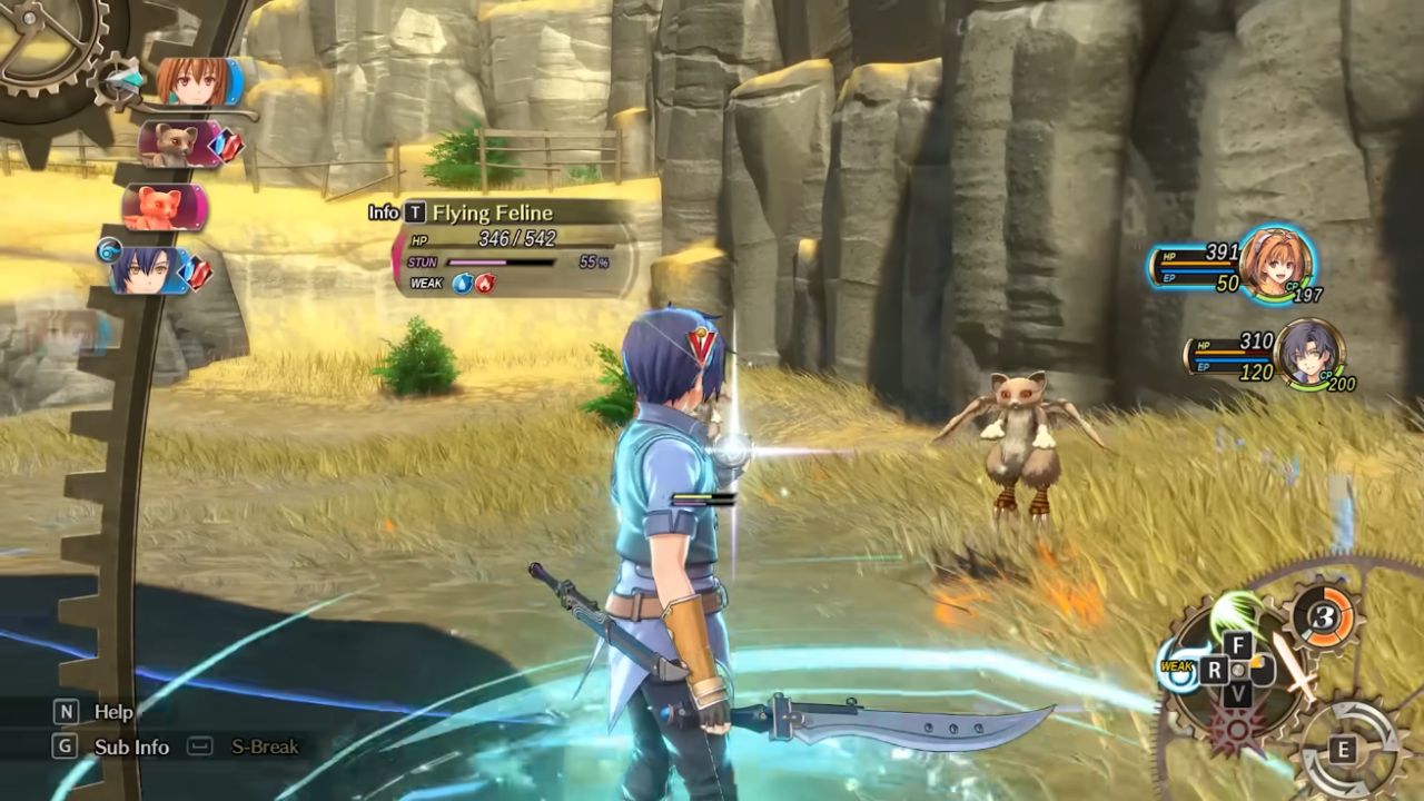 Trails in the Sky 1st Chapter, PC, Gameplay, Best Quartz Builds & Boss Strategies, Screenshot, NoobFeed
