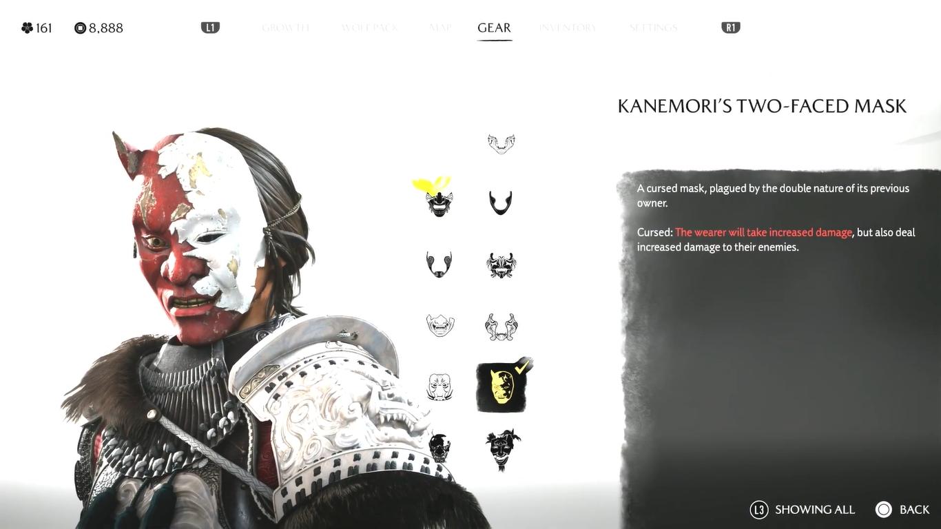 Ghost of Yōtei, How to Get Kanemori’s Two Faced Mask, PS5, Screenshot, Gameplay, NoobFeed