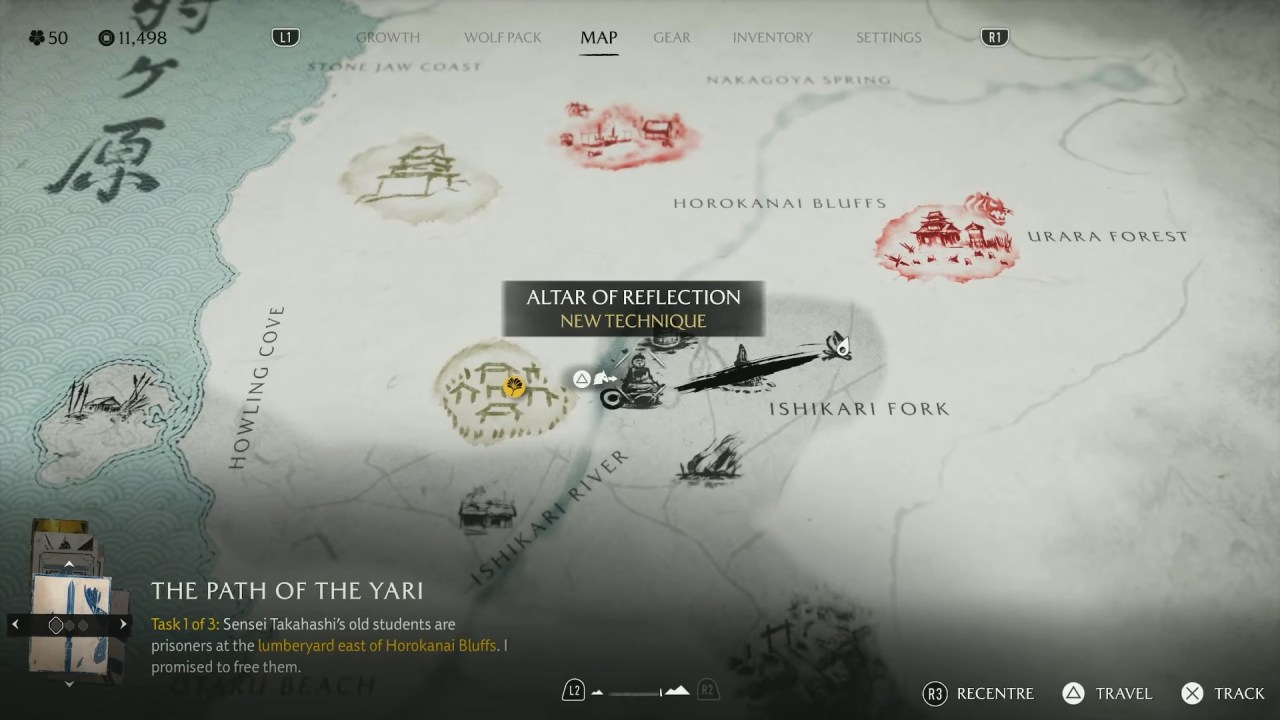 Ghost of Yōtei, Guide, How to Find Bear Rock Altar of Reflection
