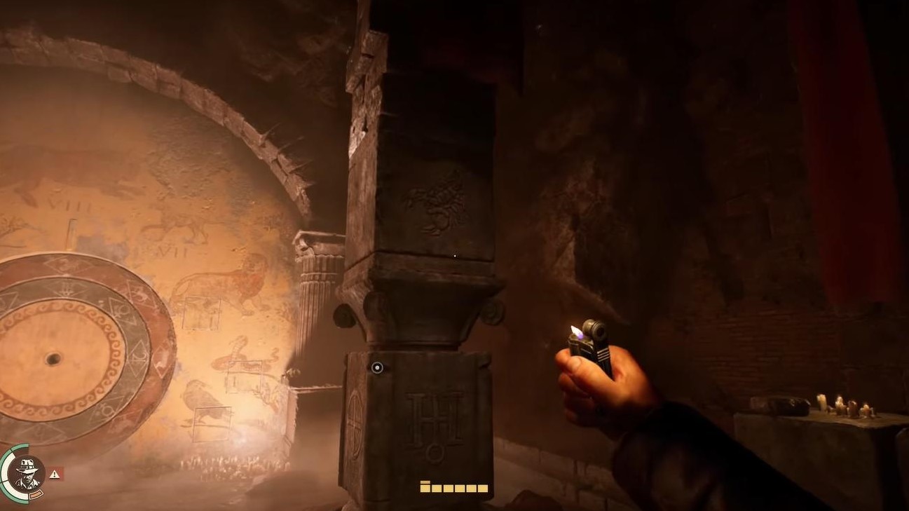 Indiana Jones and the Great Circle: The Order of Giants, Monster Gate Puzzle, PC, Screenshot, Gameplay, NoobFeed