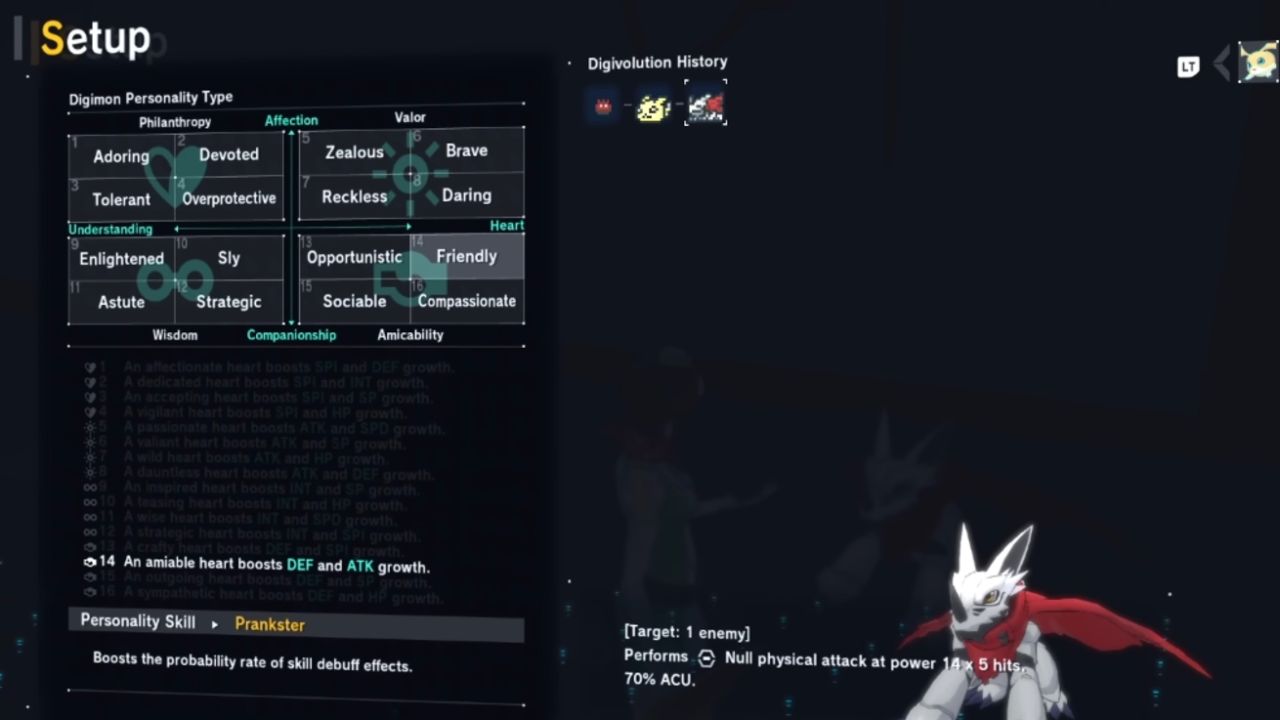 Digimon Story: Time Stranger, PC, Gameplay, Everything About Personality System, Screenshot, NoobFeed