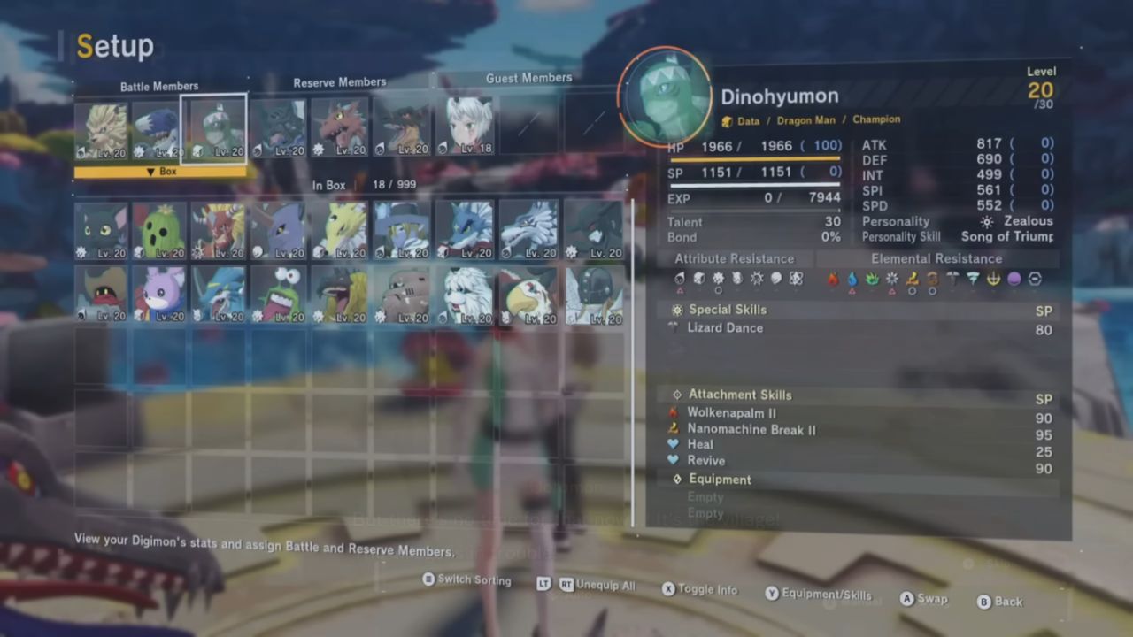 Digimon Story: Time Stranger, PC, Gameplay, How to Maximize Digimon Power, Screenshot, NoobFeed