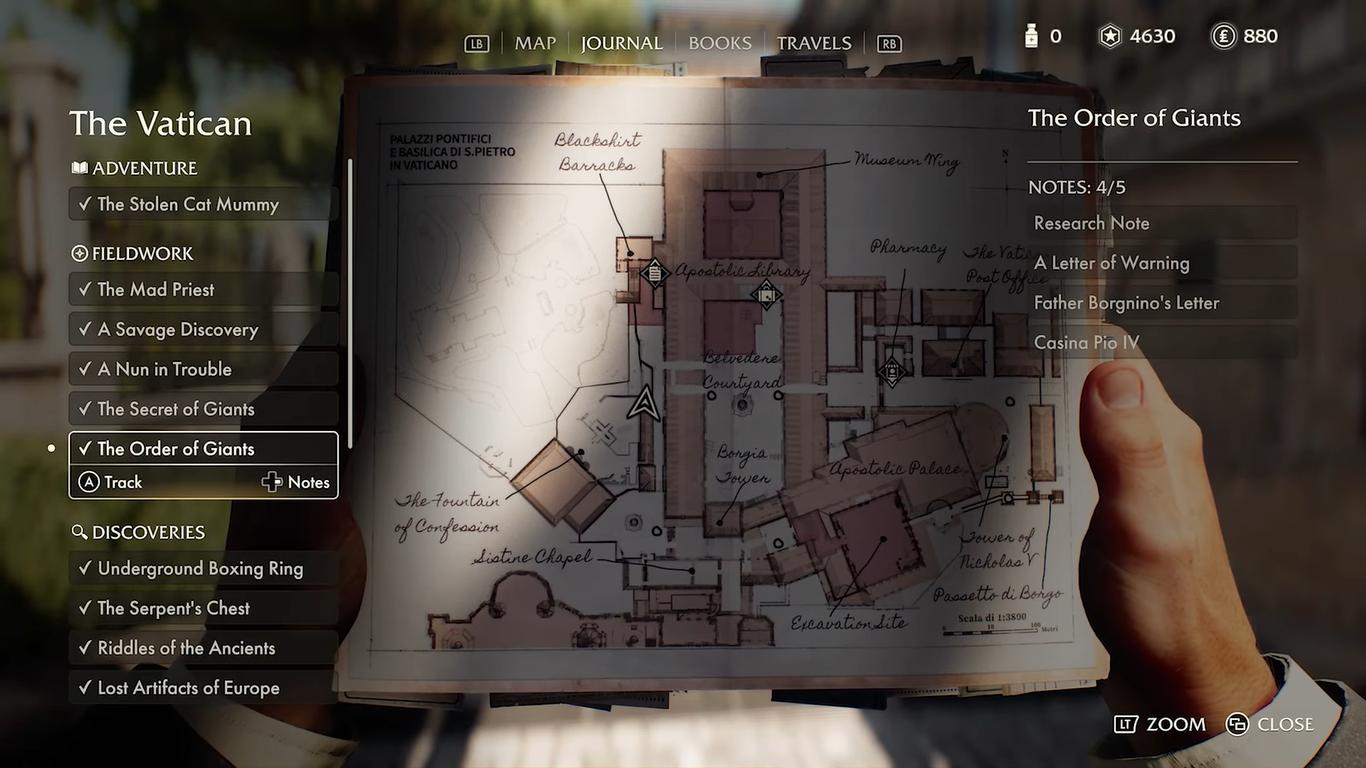 Indiana Jones and the Great Circle: The Order of Giants, Roman Scholar Achievement, PC, Screenshot, Gameplay, NoobFeed