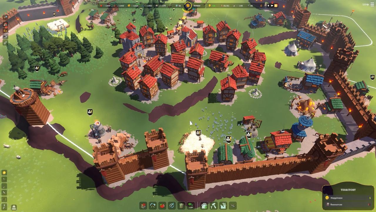 Becastled, PC, Review, RTS, Gameplay, City-Building, NoobFeed