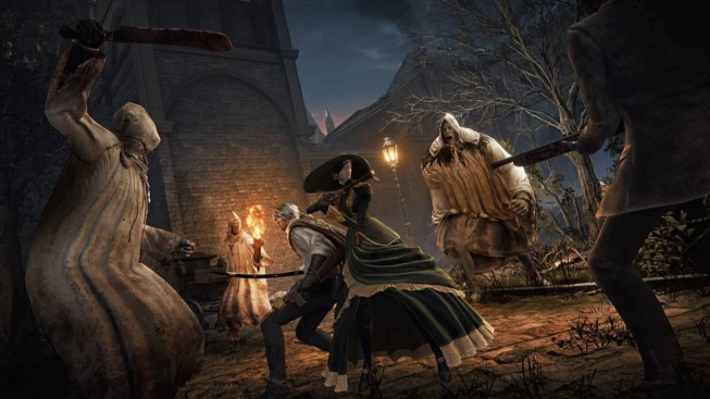 Duskbloods Man and Woman Fighting