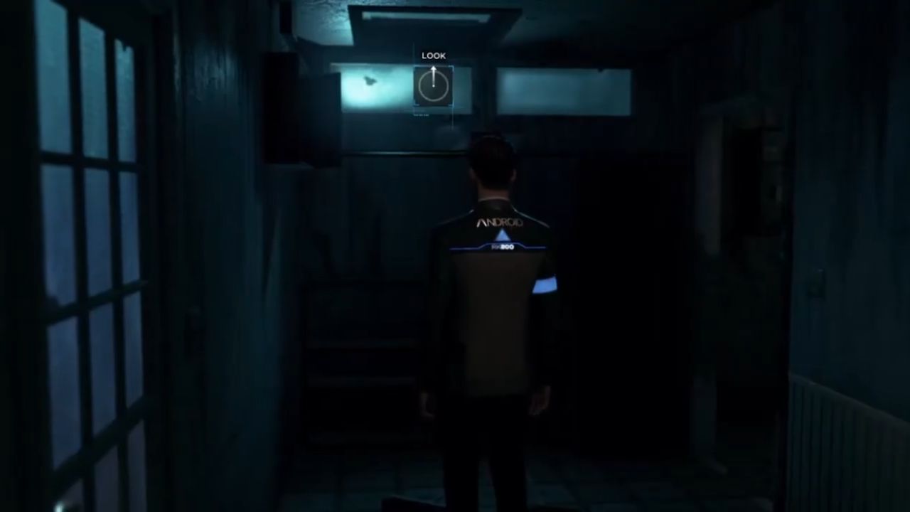 Detroit: Become Human, PC, Gameplay, How to Find the Deviant in the Attic, Deviant Located Trophy, Screenshot, NoobFeed