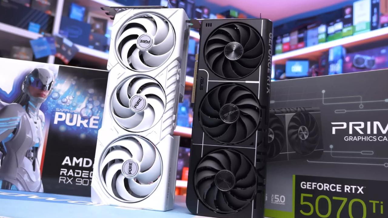1440p Gaming GPU, Comparison, RX 9070, RX 9070 XT and RTX 5070 Performance, Breakdown, NoobFeed