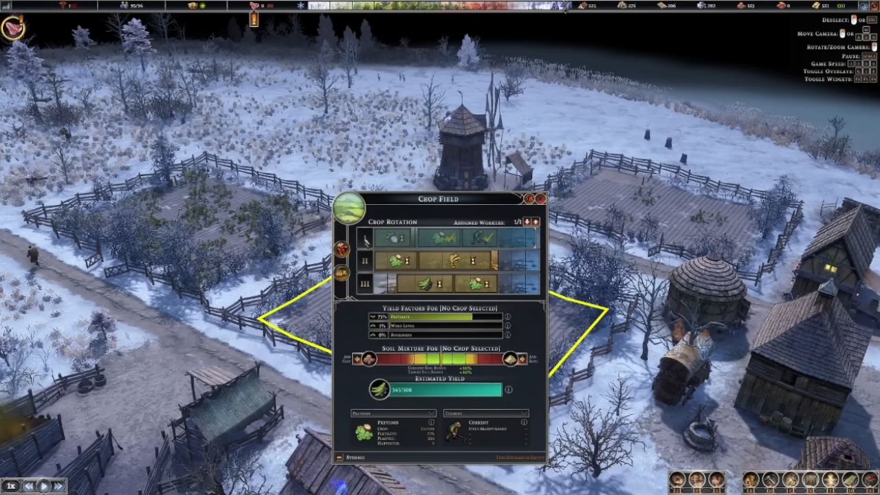 Farthest Frontier, PC, Gameplay, Best Crop Rotations & Soil Fertility Explained, Screenshot, NoobFeed