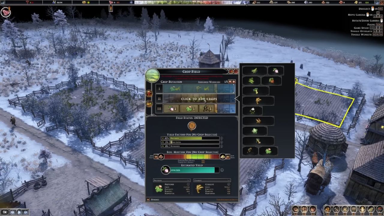 Farthest Frontier, PC, Gameplay, Best Crop Rotations & Soil Fertility Explained, Screenshot, NoobFeed