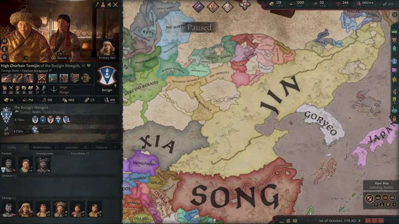 Crusader Kings III, All Under Heaven, Review, Gameplay, NoobFeed