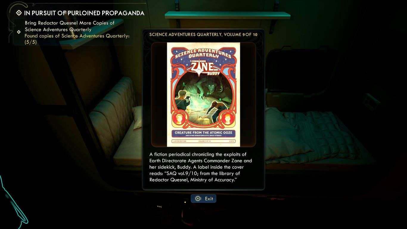 The Outer Worlds 2, All 10 Science Adventures Quarterly Volume Magazine Location, PC, Screenshot, Gameplay, NoobFeed