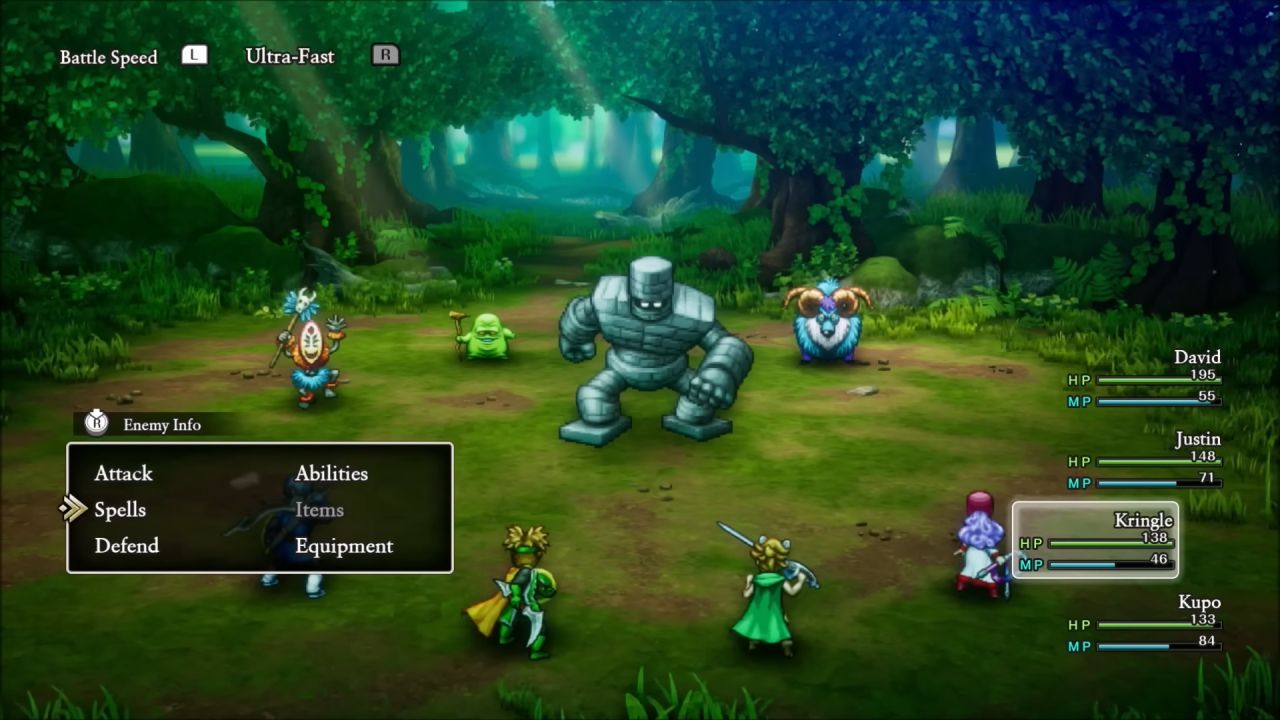 Dragon Quest II, Guide, All Character Stats