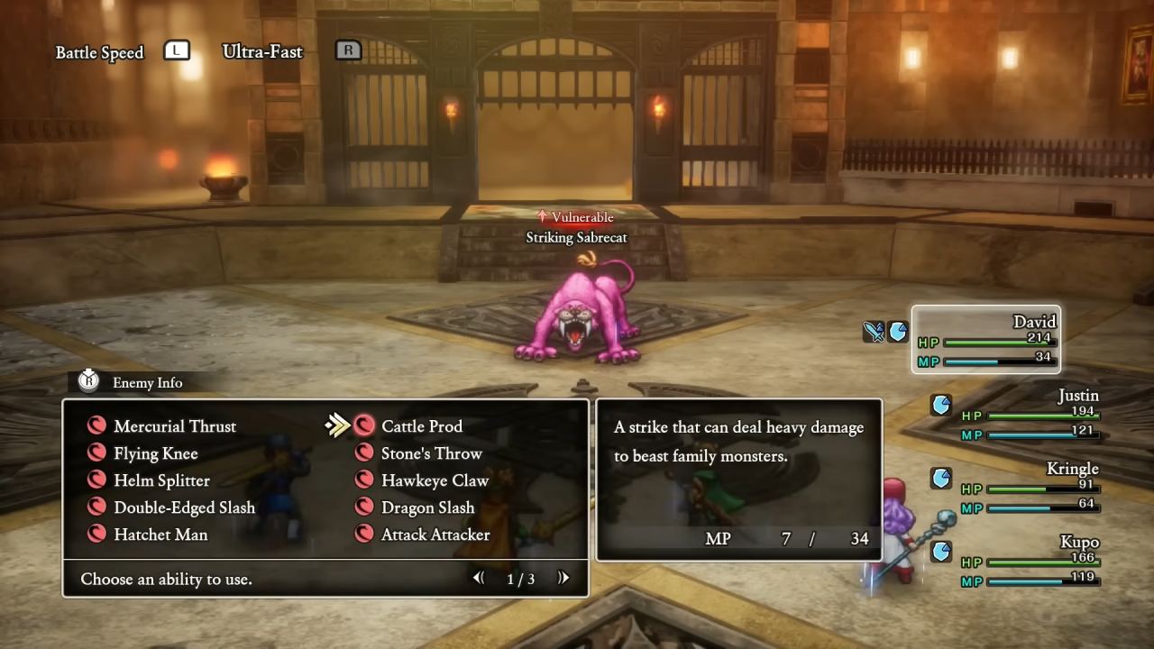 Dragon Quest II HD-2D Remake, Guide, How to Use Stat Seeds