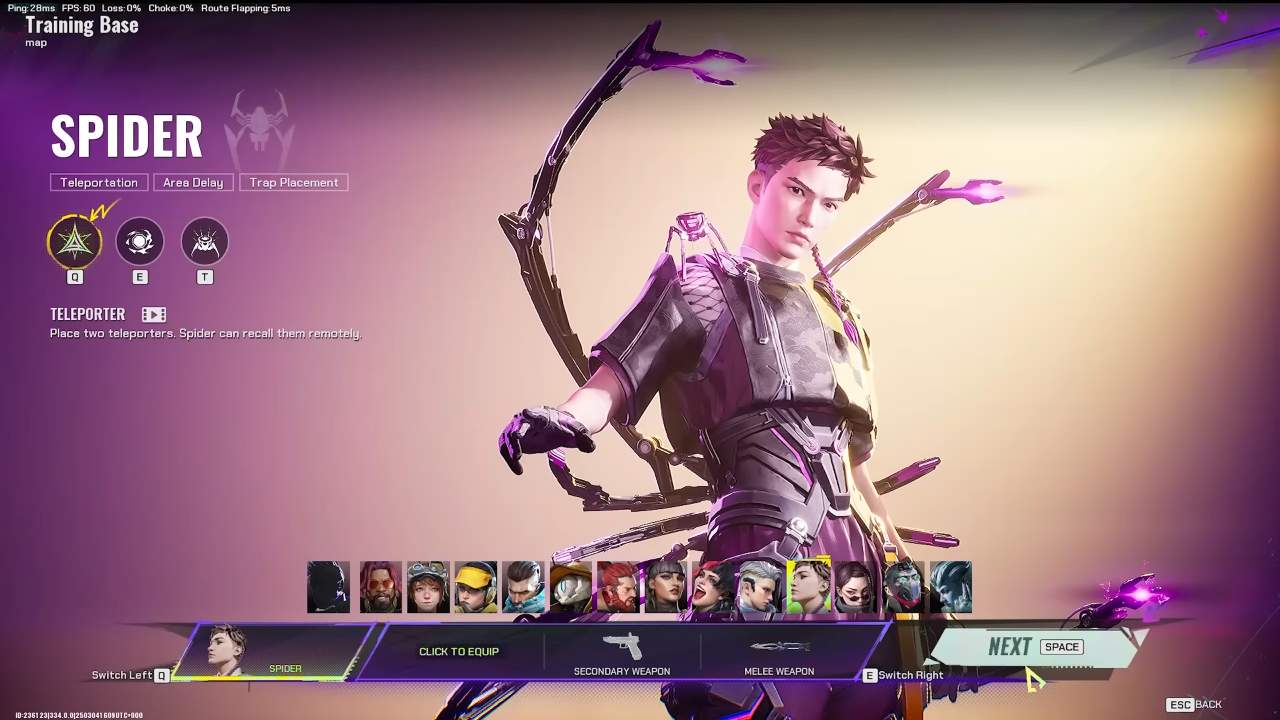 FragPunk, Guide, Spider Character Abilities, PC, Gameplay, Screenshot, NoobFeed