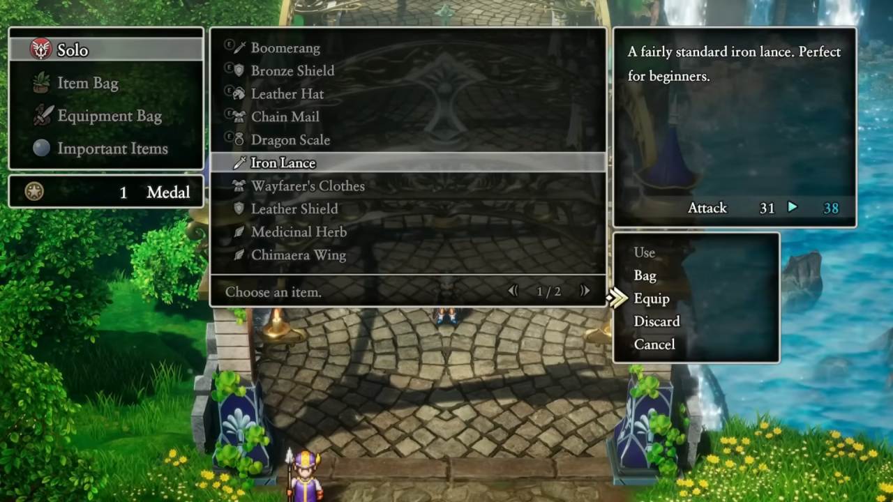 Dragon Quest II HD-2D Remake, Guide, How to Transfer Items