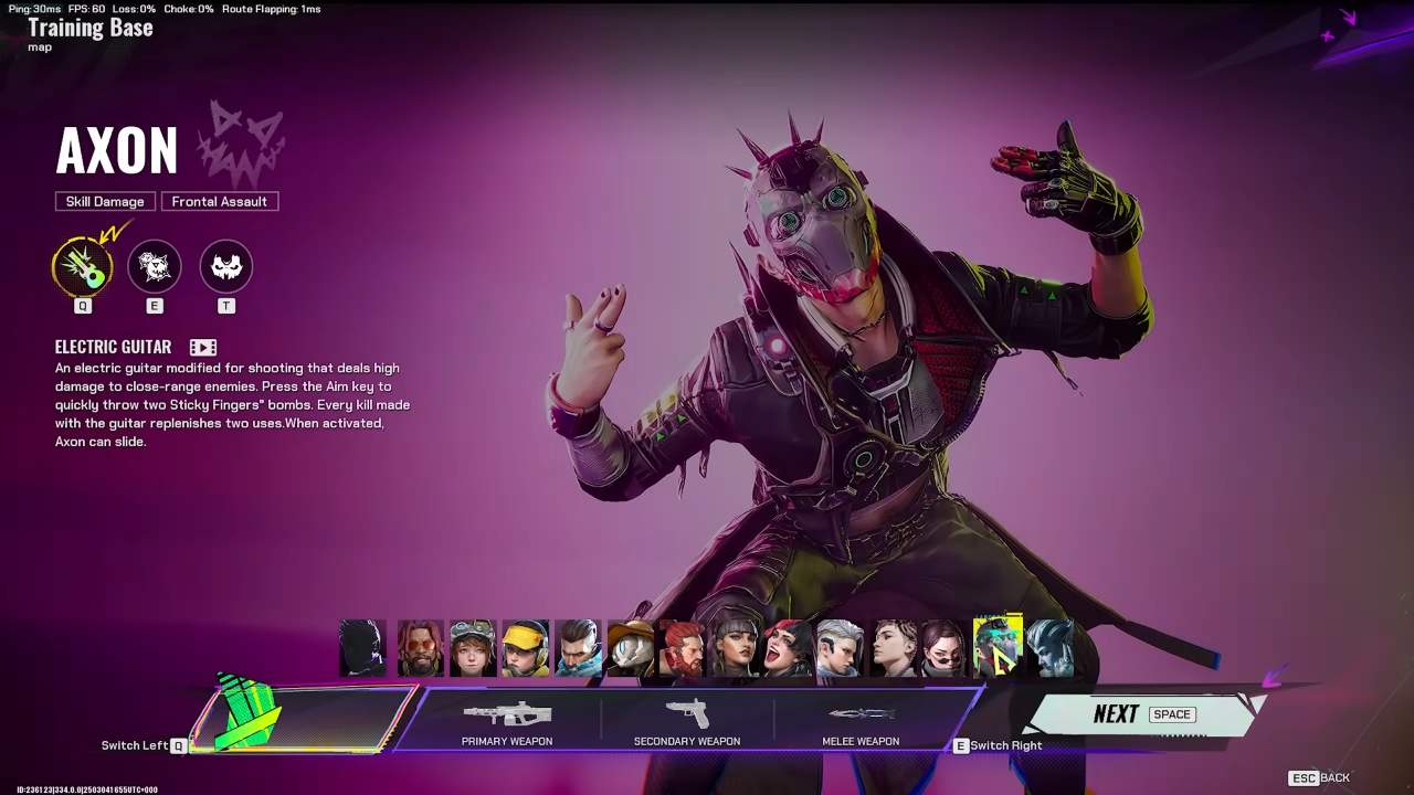 FragPunk, Guide, Axon Character Abilities, PC, Gameplay, Screenshot, NoobFeed