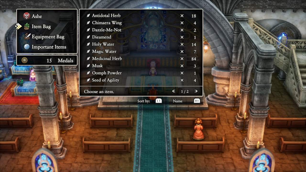 Dragon Quest II HD-2D Remake, Guide, How to Use Stat Seeds