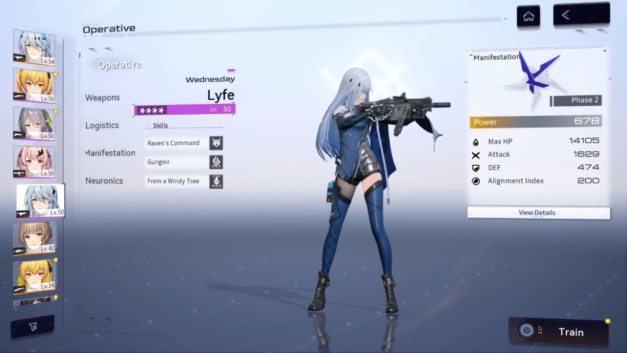 Snowbreak: Containment Zone, PC, Gameplay, Lyfe Wednesday Build, Skills & Best Logistics, Screenshot, NoobFeed