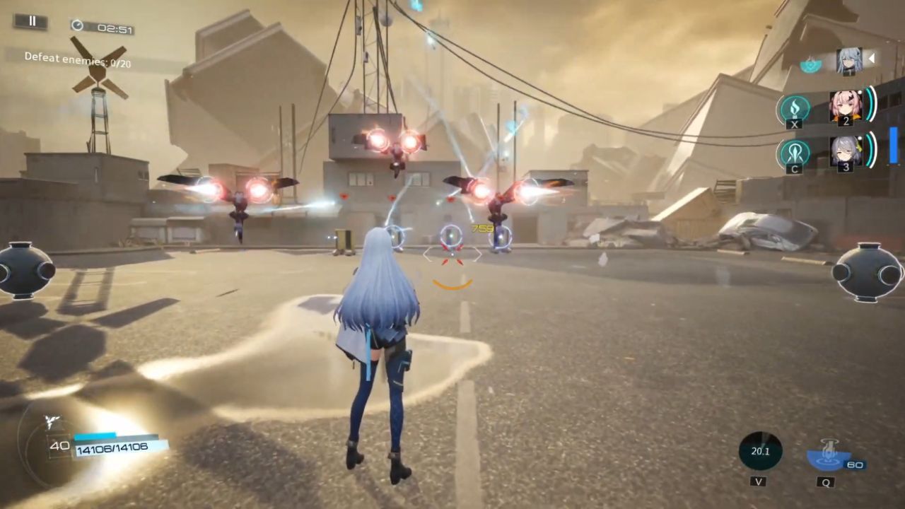 Snowbreak: Containment Zone, PC, Gameplay, Lyfe Wednesday Build, Skills & Best Logistics, Screenshot, NoobFeed