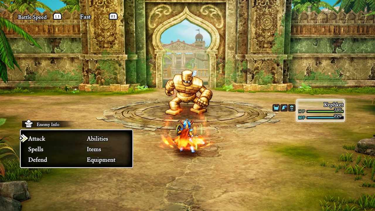 Dragon Quest I HD-2D Remake, Guide, How to Beat Golem Boss