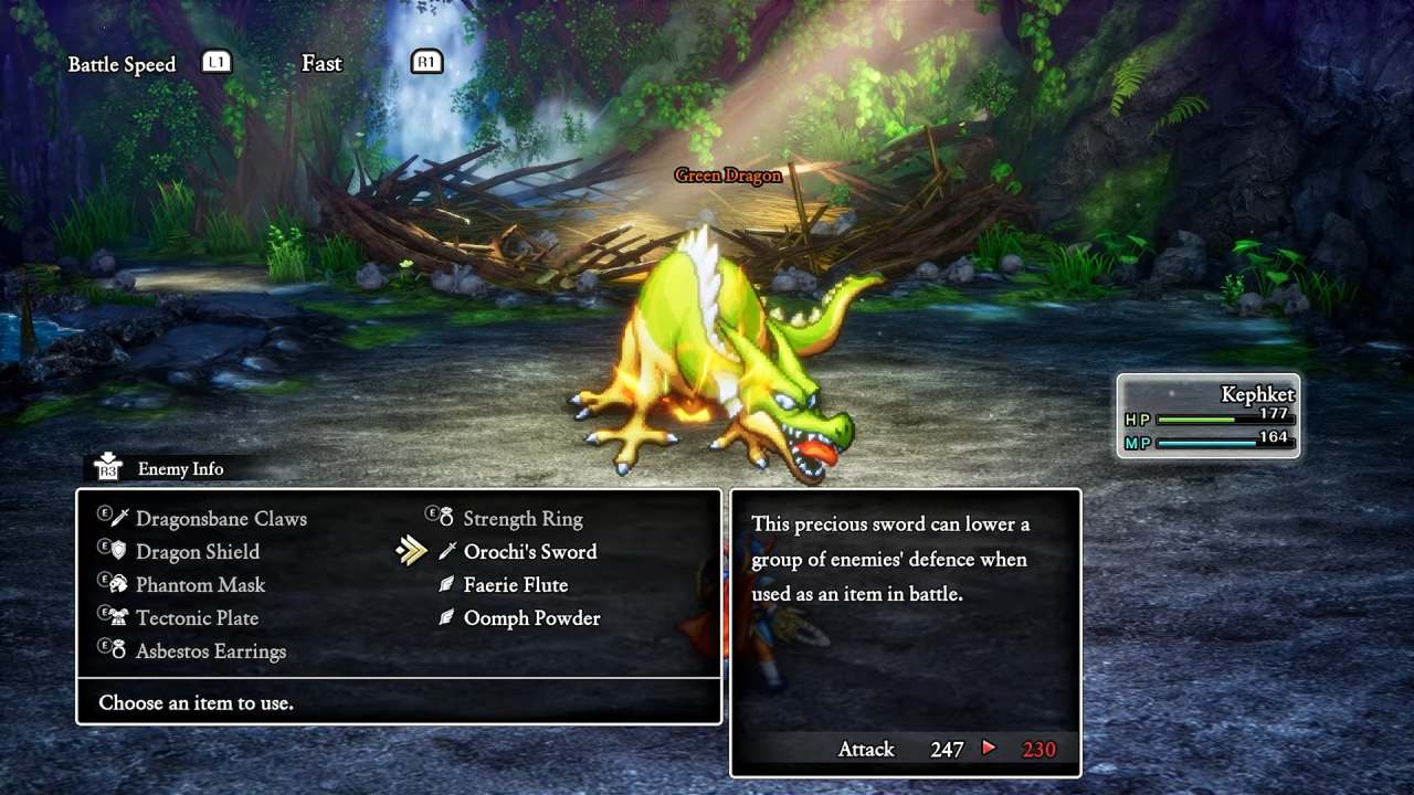 Dragon Quest I HD-2D Remake, Guide, How to Beat Green Dragon Boss