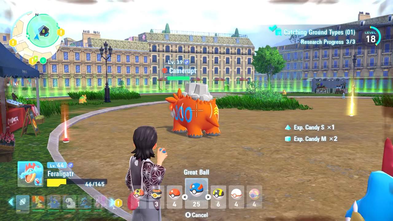 Pokémon Legends: Z-A, Guide, How to Get Mega Camerupt and Cameruptite, Nintendo Switch, Gameplay, Screenshot, NoobFeed