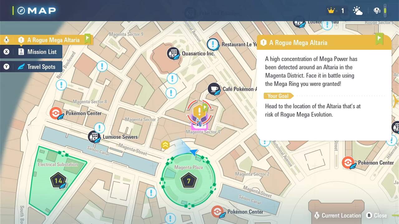 Pokémon Legends: Z-A, Guide, How to Get Mega Altaria and Altarianite, Nintendo Switch, Gameplay, Screenshot, NoobFeed