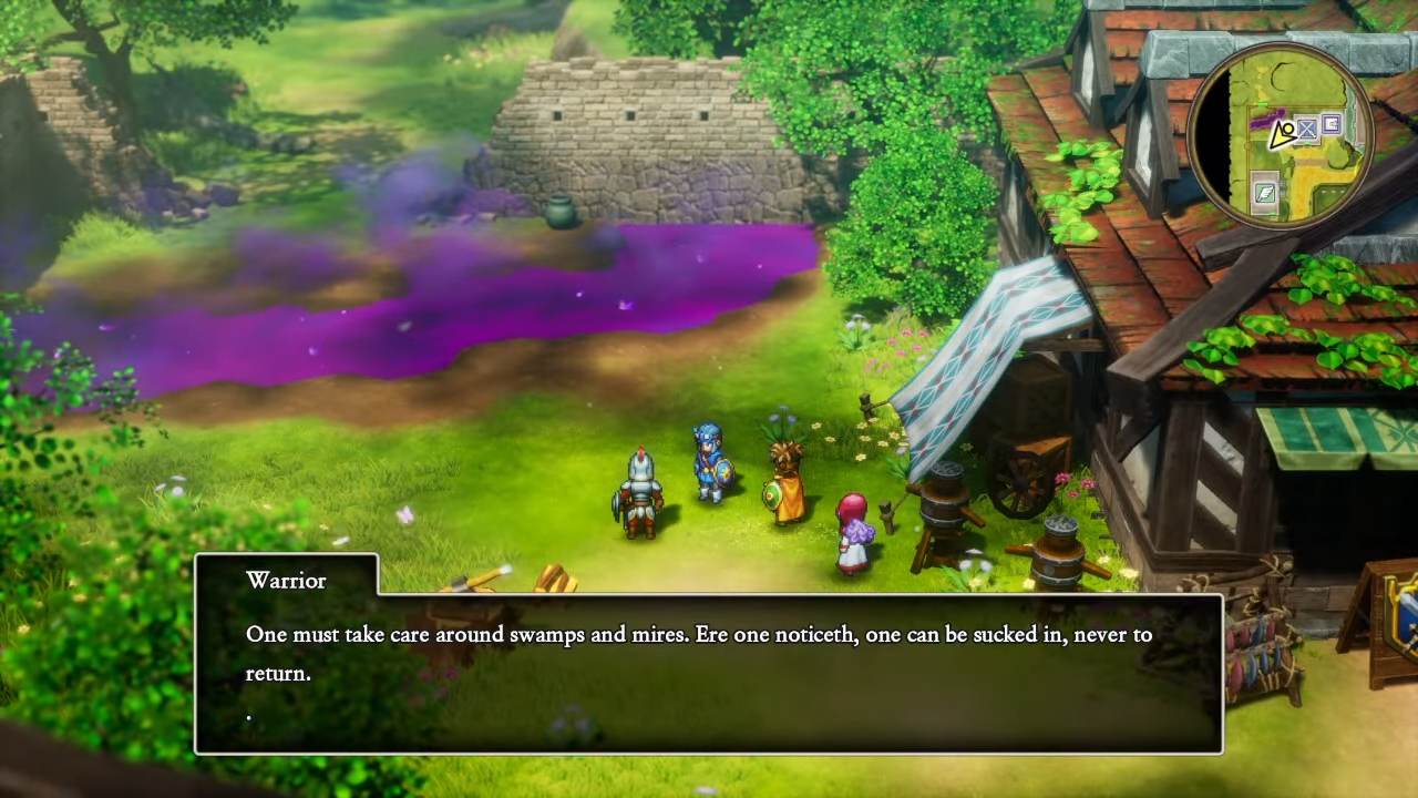 Dragon Quest II HD-2D Remake, Guide, How to Cross Damaging Floor Tiles
