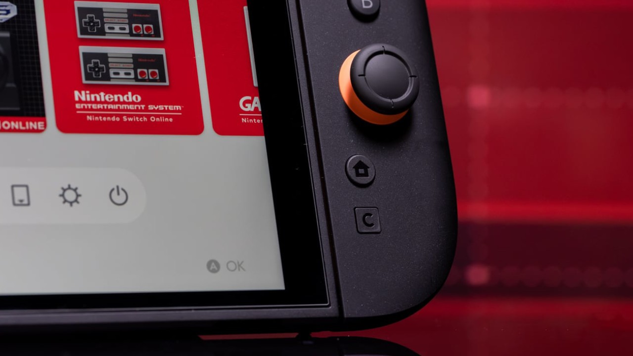 Nintendo Switch 2 handheld console close-up