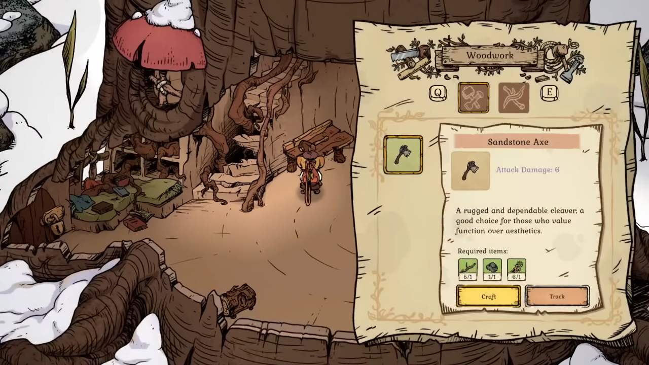 Winter Burrow, Guide, All Roasting and Grilling Recipes