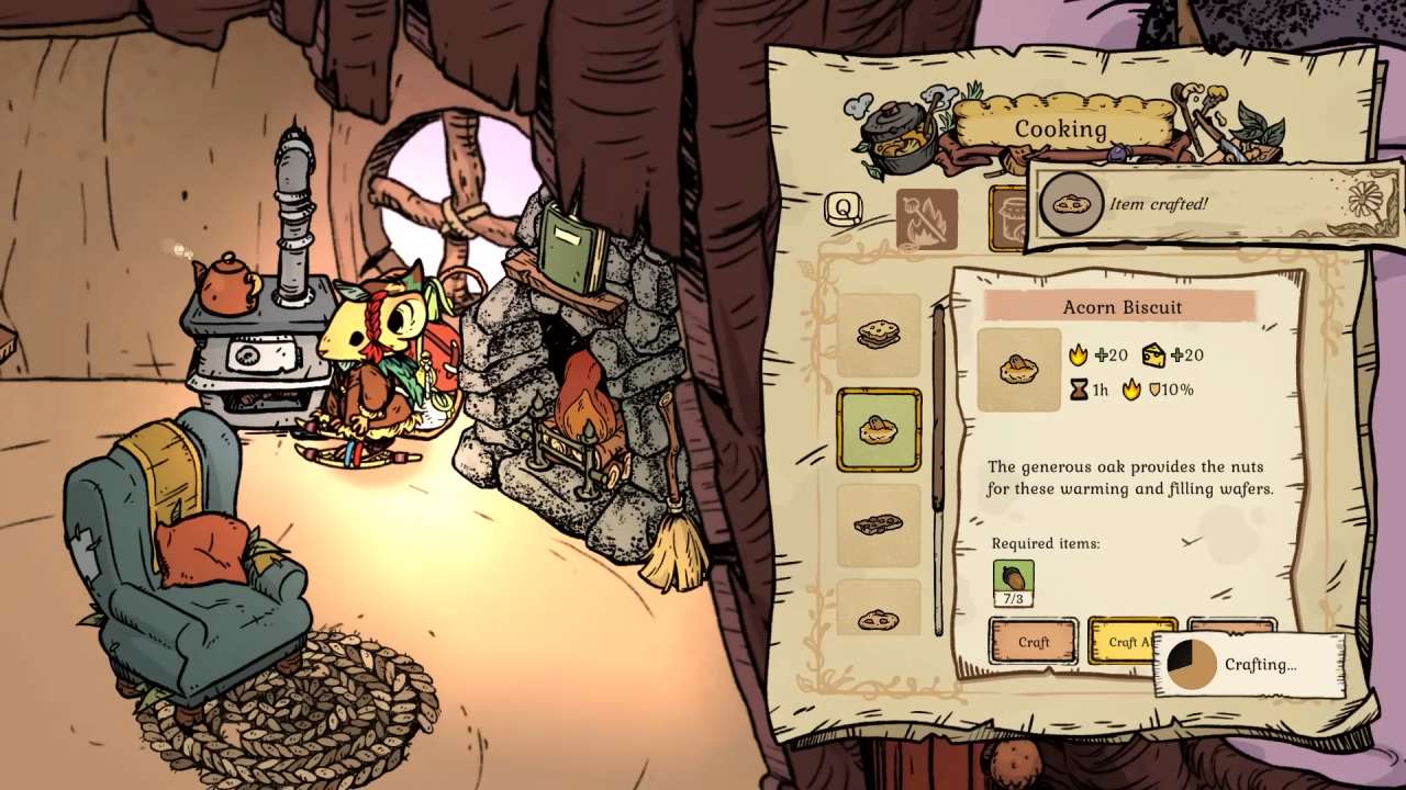 Winter Burrow, Guide, All Baking Recipes