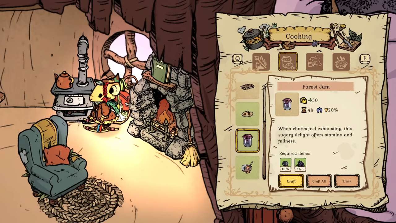 Winter Burrow, Guide, All Baking Recipes