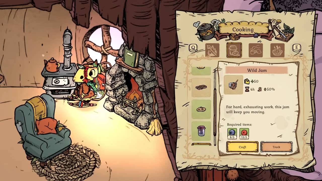 Winter Burrow, Guide, All Baking Recipes