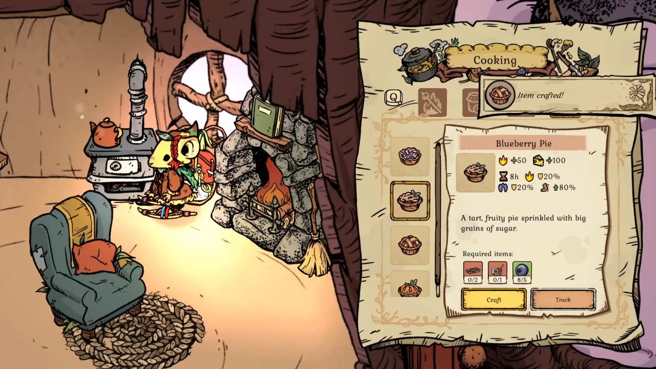Winter Burrow, Guide, All Pie Recipes