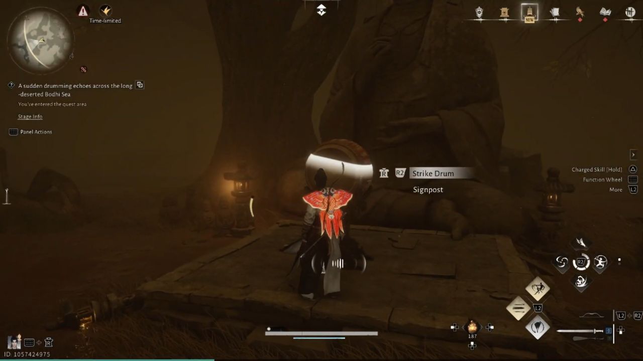 Where Winds Meet, PC, Gameplay, How to Complete A Sudden Drum Echoes Drum Quest, Screenshot, NoobFeed