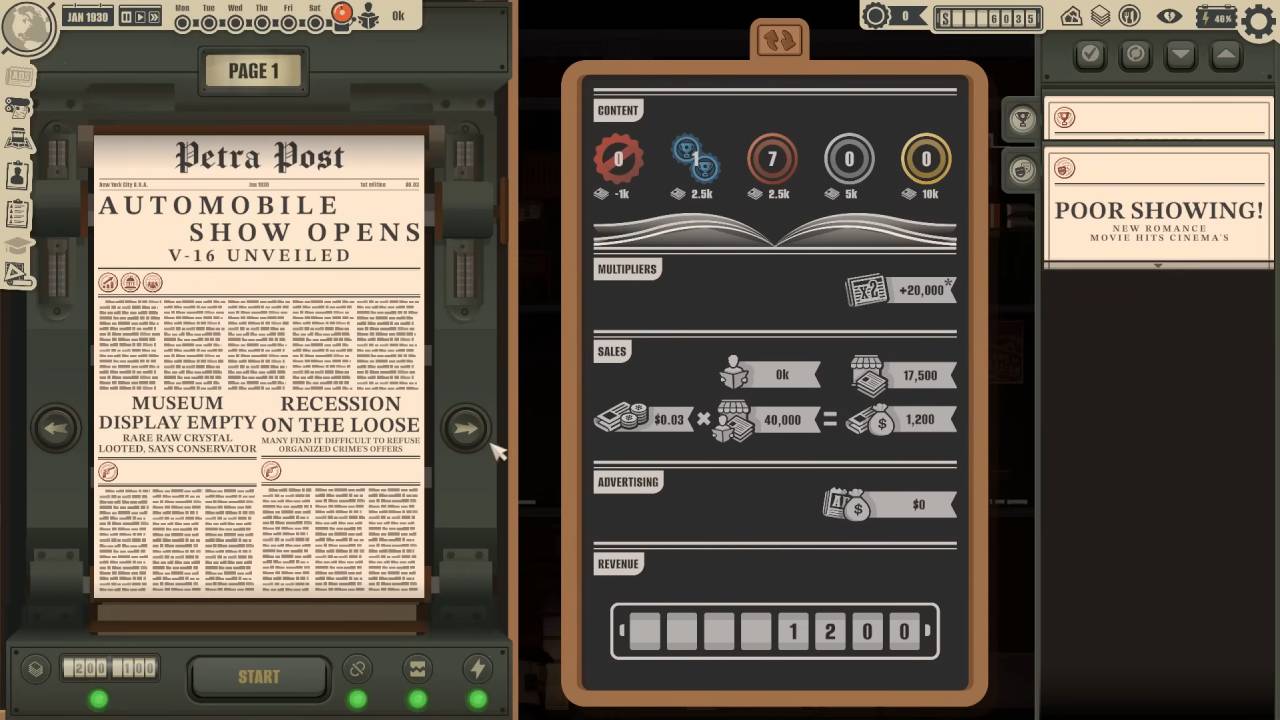 News Tower, Review, Rich, Immersive Tycoon Game, Strategic Management, Story Choices