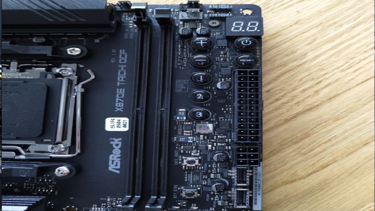 ASRock, X870E Taichi OCF Review, Extreme Overclocking AM5 Motherboard Performance, NoobFeed