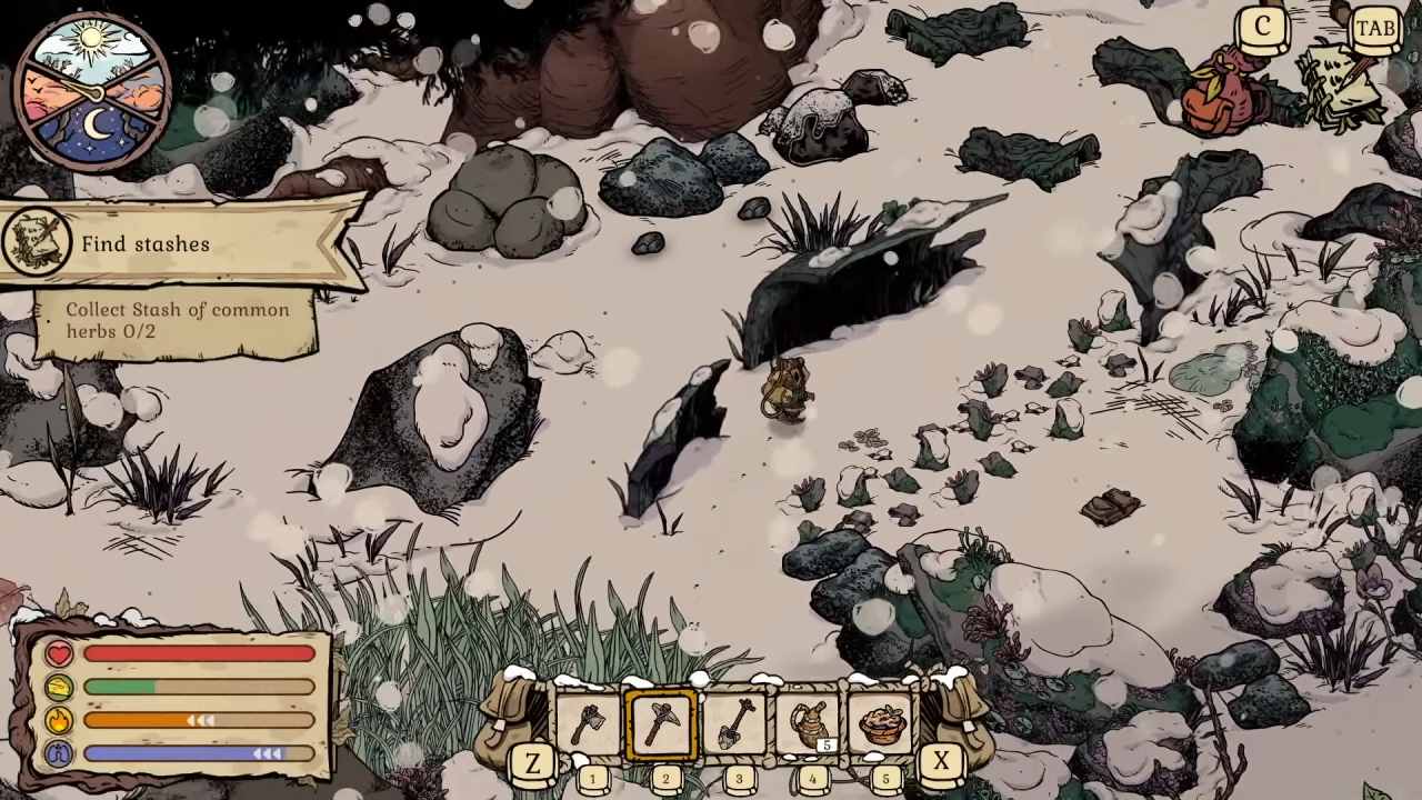 Winter Burrow, Guide, How to Get Granite