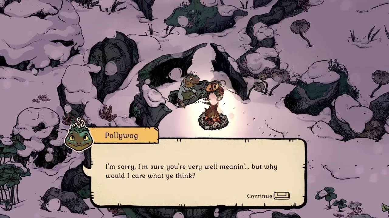 Winter Burrow, Guide, How to Get Pollywog