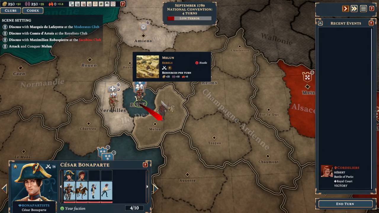 Bonaparte - A Mechanized Revolution, PC, Review, Politics, Shifting Allegiances, Grand Strategy, Gameplay, Screenshot, NoobFeed
