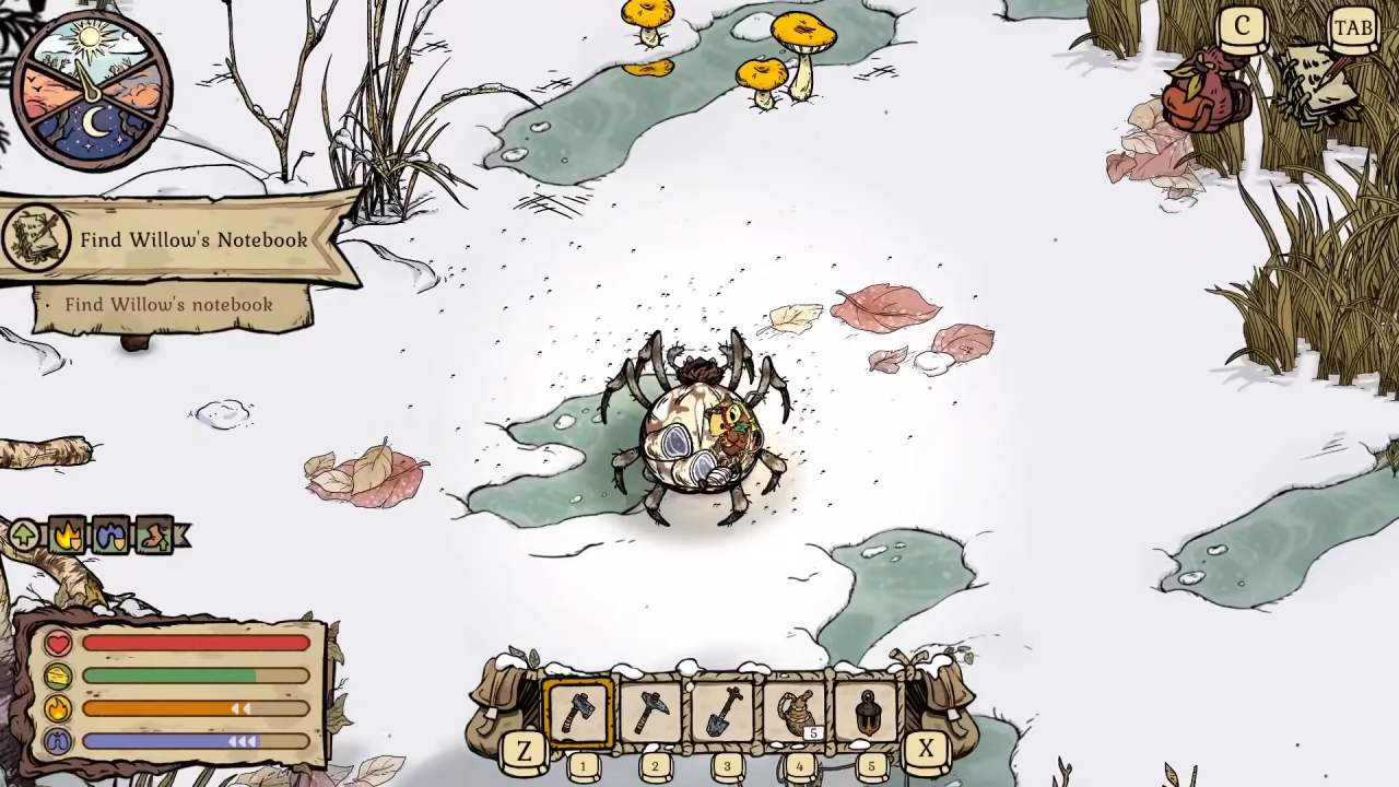 Winter Burrow, Guide, How to get Silk Thread