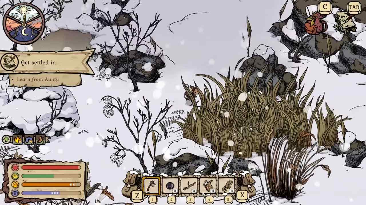 Winter Burrow, Guide, How to get Blueberry